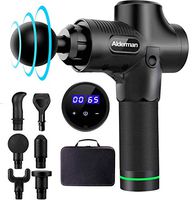 Alderman Muscle Massage Gun, Deep Tissue Percussion Fascia Gun Massager Gun for Athletes,Germany Quiet Brushless Motor Therapy Gun for Sport Pain Relief