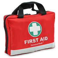 First Aid Kit -309 Pieces- Reflective Bag Design - Including Eyewash, Bandages, Moleskin Pad and Emergency Blanket for Travel, Home, Office, Car, Camping, Workplace