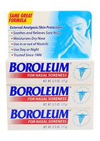 Boroleum for Nasal Soreness (3 PACK), 17 grams, 3/5 Ounce per Tube