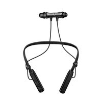 BT05 Neckband Wireless Headphones with Mic, Bluetooth 4.1 Music Stereo Running Neckband Style Headset Black