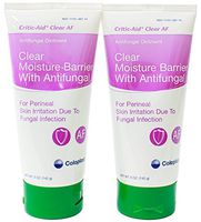 Critic-Aid Clear Antifungal Moisture Barrier Ointment - 5 Ounce Tube - Pack of 2 by Coloplast