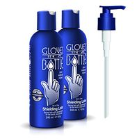 Gloves In A Bottle Shielding Lotion for Dry Itchy Skin, 8 ounce Pack of 2 with Pump