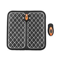 zroven EMS Foot Massager Foldable Pulse Electric Vibration Muscle Stimulator Relaxtion Machine Wireless Feet Vibrator Physiotherapy