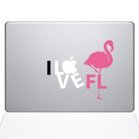 The Decal Guru I Love Florida MacBook Decal Vinyl Sticker - 13" MacBook Air (0214-MAC-13A-NA)