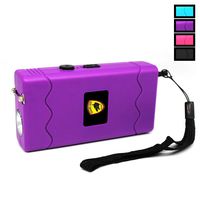 Guard Dog Disabler, Child Safety Stun Gun with Disable Pin, Rechargeable with LED Flashlight, Disable Pin and Holster Included (Purple)
