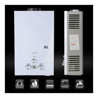 2GPM Instant Tankless Boiler 8L House LPG Gas Hot Water Heater On Demand Propane