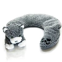 Sootheze Scruffy Cat Collar Neck Wrap – Aromatherapy Scented Stuffed Animal Microwavable Heat and Cool Therapy (CAT)