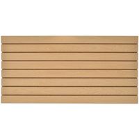 Slatwall Display Panels Maple Set of 2, 4' x 2' Each