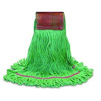 O'Cedar Commercial 97491 MaxiClean Shrinkless Loop-End Mop, Small, Green (Pack of 12)