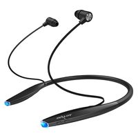 ZEALOT H7 Bluetooth Headphones with Wireless Neckband, Noise Cancelling Mic, Sweatproof Magnetic Earbuds, Tangle Free Cable, 3 Sizes of Earbuds, Breathable Mesh Bags Perfect for iPhone 7/7 Plus - Black