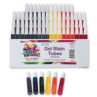 Color Splash!AA Gel Stain Squeezers Bulk Pack (Pack of 72)