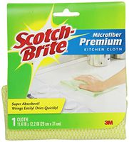 Scotch-Brite Premium Kitchen Cloth, Colors May Vary,  3 Cloths