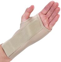 Bilt-Rite Mastex Health 7 Inch Left Wrist Splint, Beige, Small