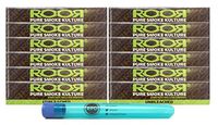 ROOR Unbleached King Size Papers (12 Packs) with Rolling Paper Depot XL KewlTube