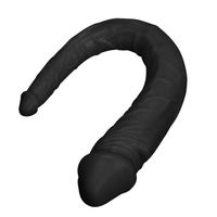 Smaersty Women Men Realistic Double Heads Head Flexible Dual Prenis Toy