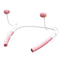 Bluetooth Headphones Neckband,elecfan Handfree Headset w/Mic Stereo Noise Cancelling in-Ear Earbuds Wireless Waterproof Sport Earpiece for iPhone & Android for Running- Rose Gold