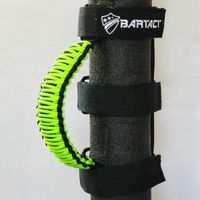 Bartact TAOGHUPBL - Universal Paracord Grab Handle (PAIR) - Made in USA - BLACK/GECKO by Bartact