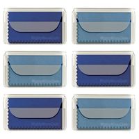 MightyMicroCloth Microfiber Eyeglass Cleaning Cloths – Travel Pouch – Lens Cleaner for Glasses, Camera Lenses, Tablets, Phones, Screens, Electronics