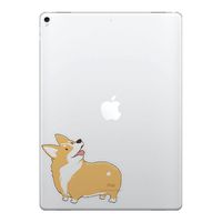 FINCIBO 5 x 5 inch Fat Corgi Removable Vinyl Decal Stickers for iPad MacBook Laptop (Or Any Flat Surface)