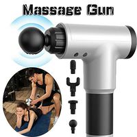 Massage Gun，4 Types Muscle Massager Handheld Electric Body Massager Massage Device Quiet Glide Technology Massage Heads Professional Personal