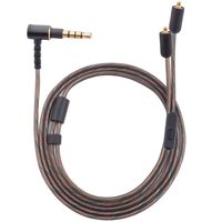Sqrmekoko MMCX Inline Mic Audio Cable Compatible with Sony MUC-M12NB1 MUC-M12SM2 XBA-Z5/A3/N1AP/N3AP