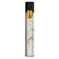 IT'S A SKIN Decal Vinyl Wrap Compatible with STIIIZY (TM) Premium Vaporizers Sticker Sleeve Cover/Marble White Gold Flake Granite