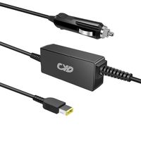 CYD Laptop car Charger 65w Replacement for Lenovo IdeaPad Yoga 2-11 11.6"/2 Pro 13.3" Ultrabook Yoga 370 Yoga 14 460 3.3ft Notebook Power ac Adapter Supply Cord Cable