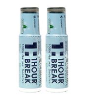 1Hour Break® Natural Remedy for Anti-Anxiety and Instant Stress Relief, Sprayable Sleep Aid, Kava Oral Spray- Extra Strength Wintergreen, Version 1.0 (Pack of 2)