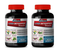 Liver Detox Best Seller - Liver DETOXIFIER Formula - Natural Herbal Blend - Dandelion Supplements for Women - 2 Bottles 120 Capsules
