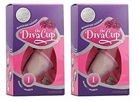 Diva Cup Model 1 Pre-Childbirth Cups, 2 Count