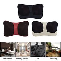 Shiatsu Electric Heat Massager Massage Pillow Deep Kneading Neck Back Shoulder