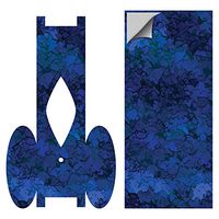 MightySkins Skin Compatible With Kandypens Slim Battery w/USB Charger - Blue Ice | Protective, Durable, and Unique Vinyl Decal wrap cover | Device Not Included - This Is A Skin
