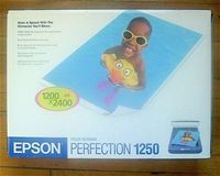 Epson Perfection 1250 Flatbed Scanner