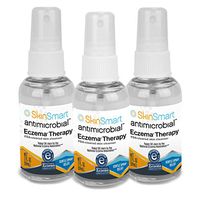 SkinSmart Eczema Therapy Removes Bacteria, so Your Skin Can Heal, Travel Size 2 Ounce Spray (Pack of 3)