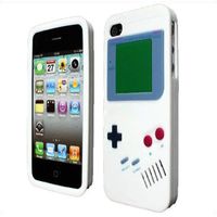 Generic New Gameboy Design Soft Cover Silicone Skin Case for Apple Iphone 4 White