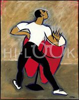 Hi-Look Microfiber Cleaning Cloth - Red Congas