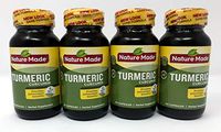 Nature Made Tumeric Capsules 500 Mg, 60 Count , Pack of 4
