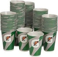 Gatorade 7oz Cups - 100 Cups Per Pack