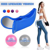 Kaufam Kegel Exerciser for Women Hip Trainer Pelvis Floor Muscle Medial Exerciser Inner Thigh Exercise Equipment Bladder Control Device for Postpartum Rehabilitation Buttocks Correction & 2 Yoga Ball