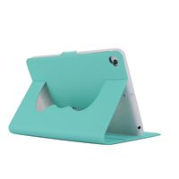 TechCode 9.7 inch iPad air1 Slim Cover, Premium PU Leather Solid Color Lightweight Slim-Fit Folding Flip Stand Folio Cover Protective Case for iPad air/ 2017 iPad 5/2018 New iPad 6 9.7 inch,Green