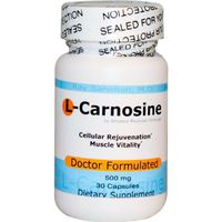 Advance Physician Formulas L-Carnosine, 500 mg, 30 Capsules