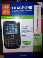 Motorola EX431G Prepaid Phone With Triple Minutes (Tracfone)