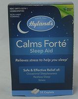 Hyland's Calms Forte Sleep Aid Tablet, 32 Count (2 Pack)