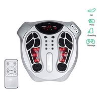 Electromagnetic Foot Circulation Massager and Body Therapy Machine, Shiatsu Foot Massager - Thermal Function Foot Antifatigue - Home Reflexology