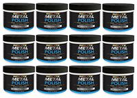 Rolite Metal Polish Paste (1lb) for Aluminum, Brass, Bronze, Chrome, Copper, Gold, Nickel and Stainless Steel 12 Pack