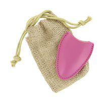 Tampa Fuego Cigar Cutter Case Leather Blue Lined Fits Xikar Made in USA