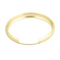 uxcell Car Decor Gold Tone Aluminium 45mm Dia Split Key Rings for Mini Cooper