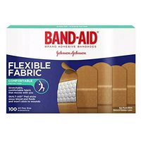 Band-Aid Brand Flexible Fabric Adhesive Bandages for Wound Care & First Aid, Assorted Sizes, 100 ct (Pack of 2)