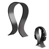 Dikley Headphone Stand Gaming Headset Stand Headphone Holder Mount Earphone Stand Universal Headset Showing Display Hanger Wired Wireless Headphone (Black)