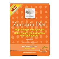 Mulberry Zuccarin, 60 Tabs by New Nordic US Inc (Pack of 3)